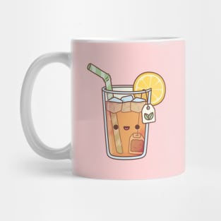 Cute Iced Lemon Tea Drink Mug